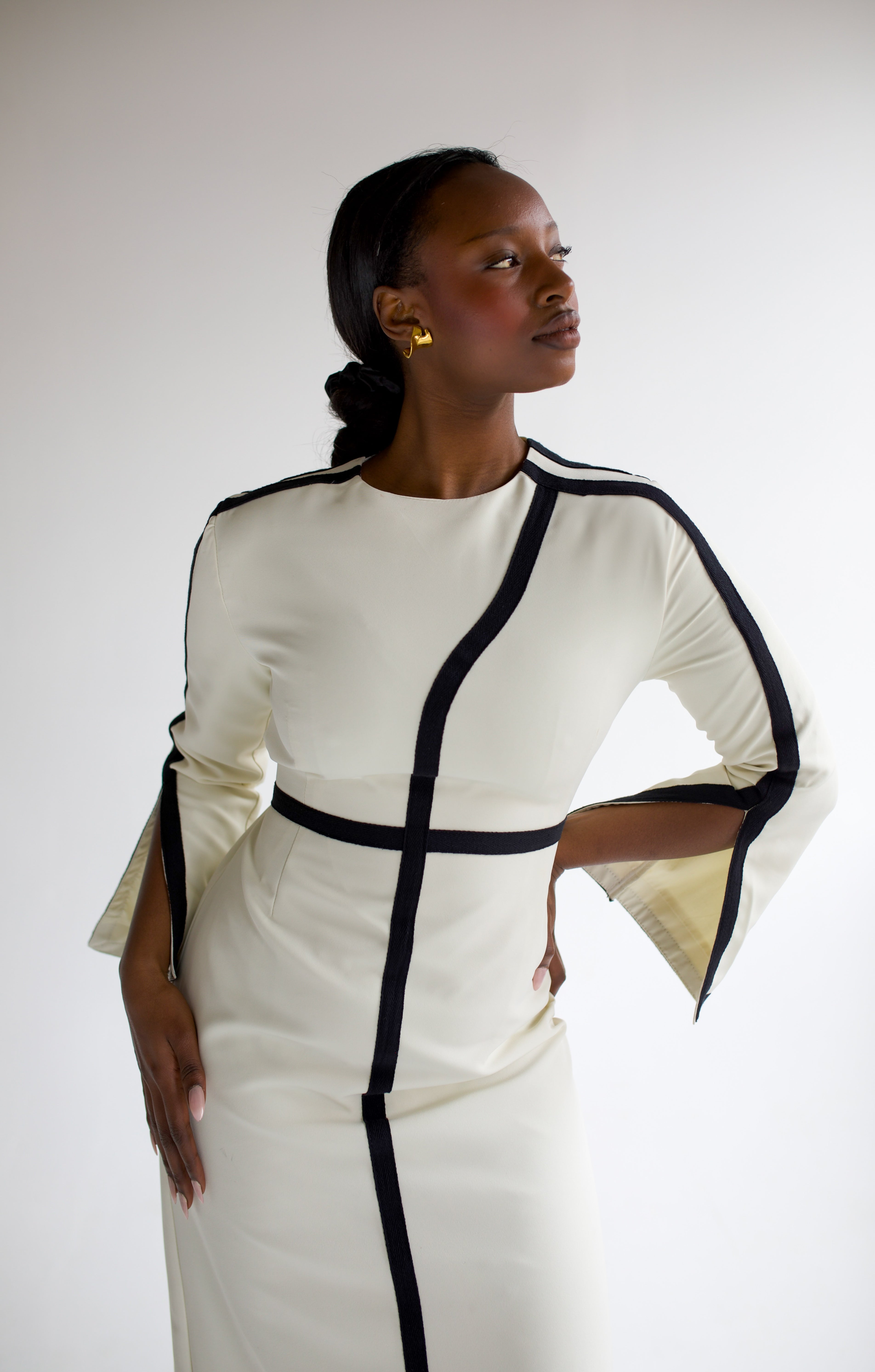 Eumri Dress- Ivory