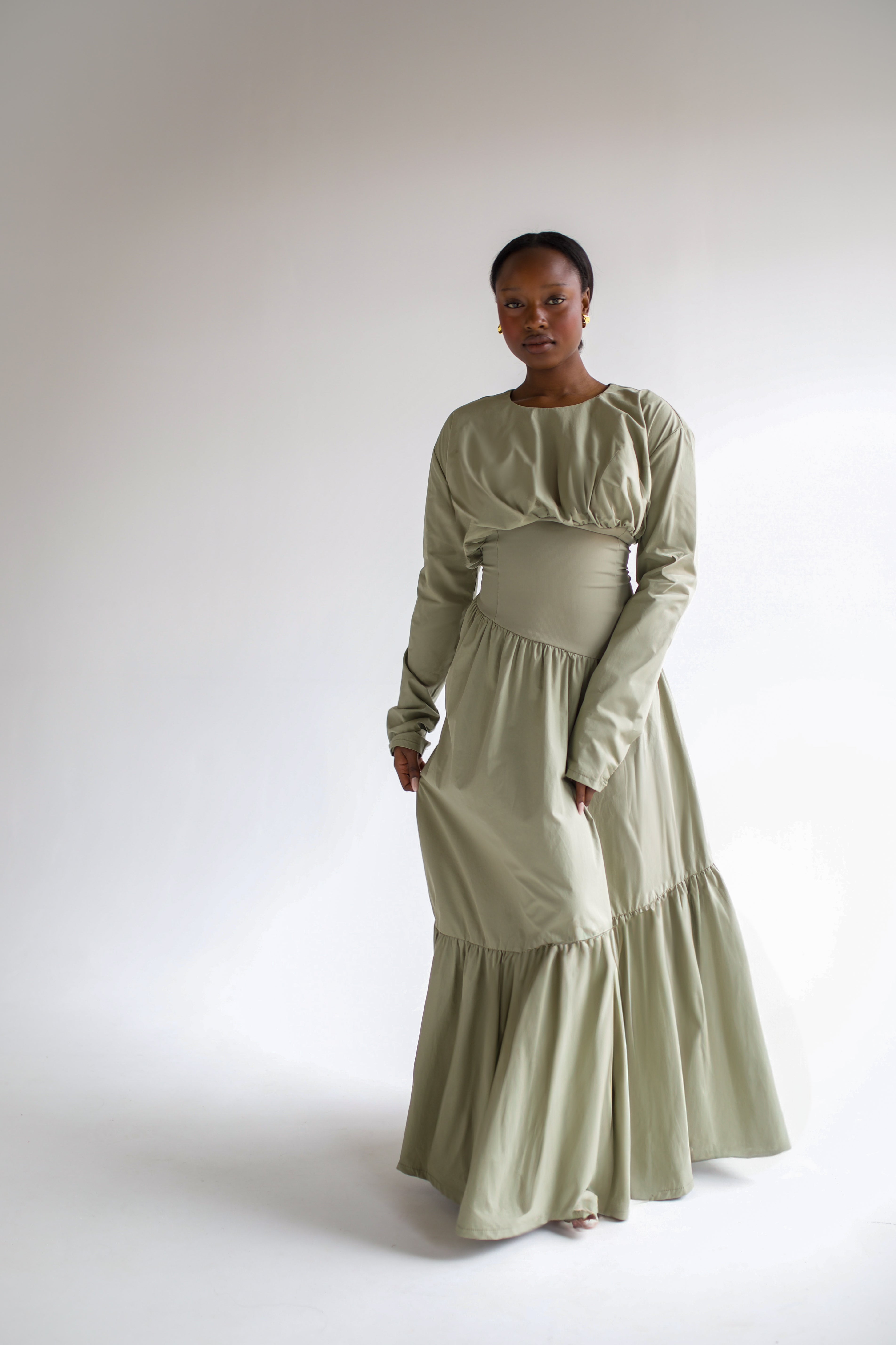 Liyana Dress - Sage