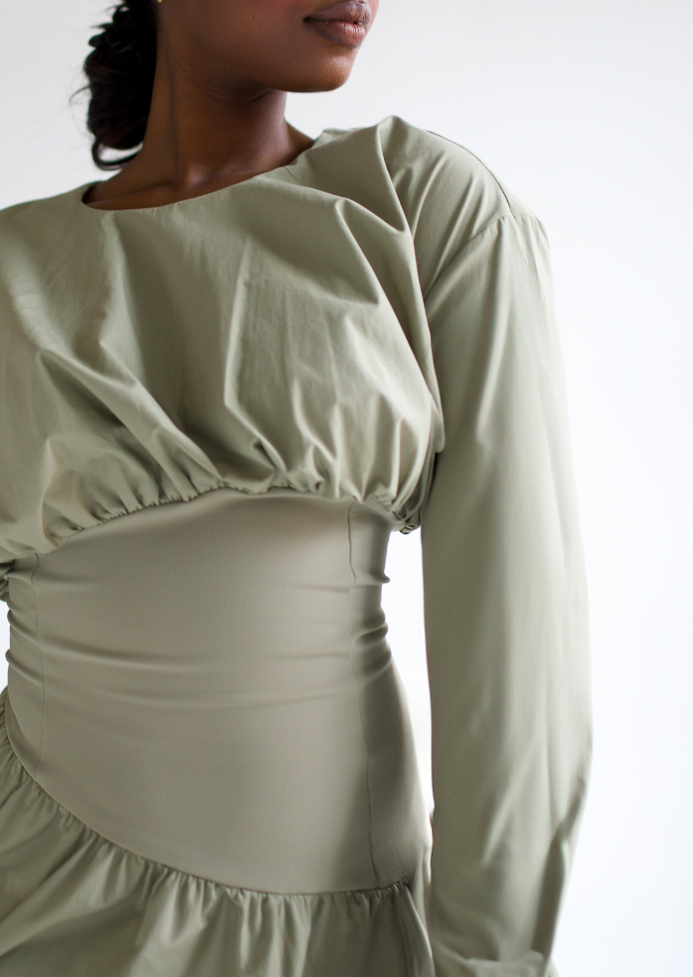 Liyana Dress - Sage