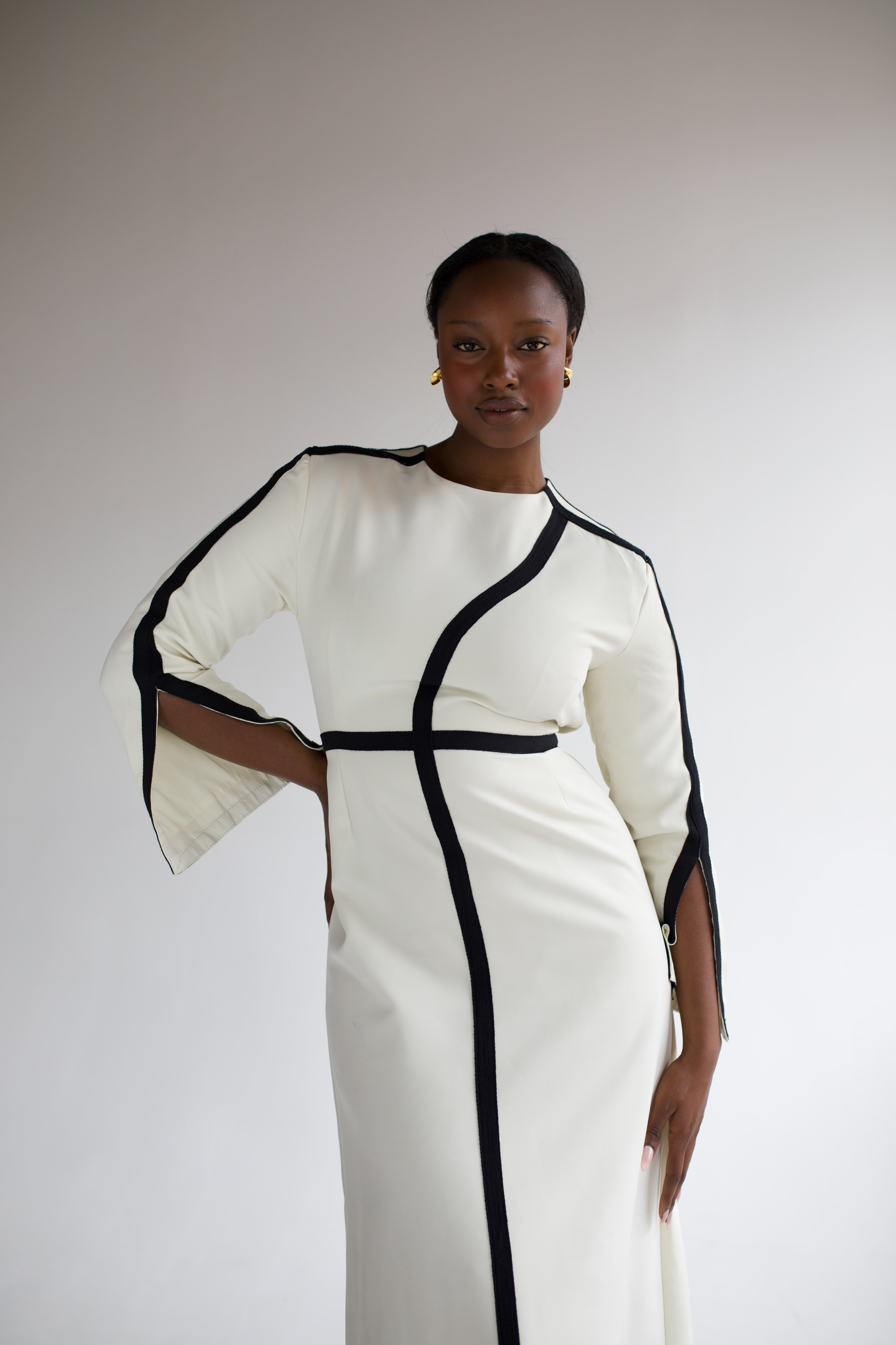 Eumri Dress- Ivory