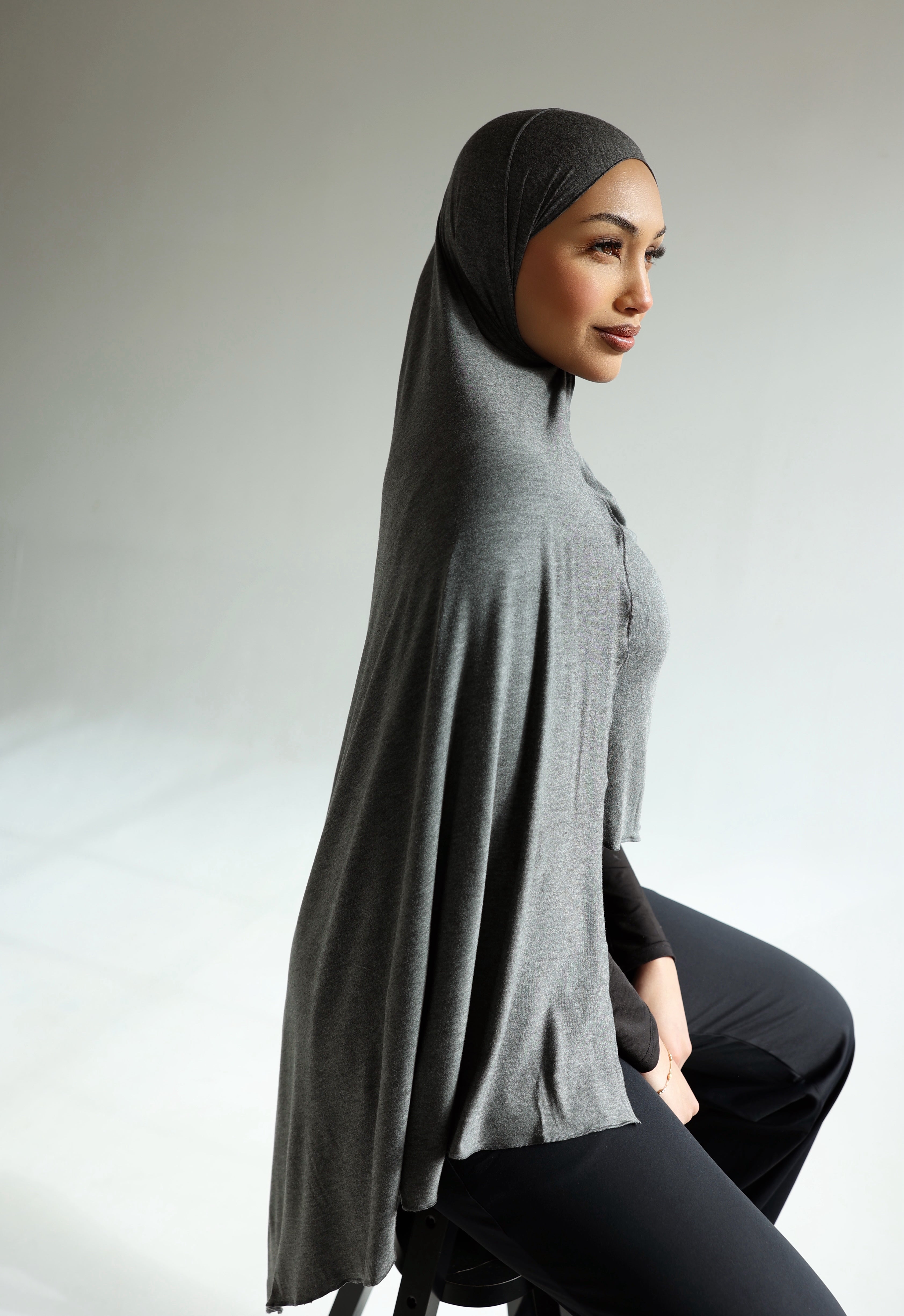 *New* Ash Bamboo Jersey Hijab