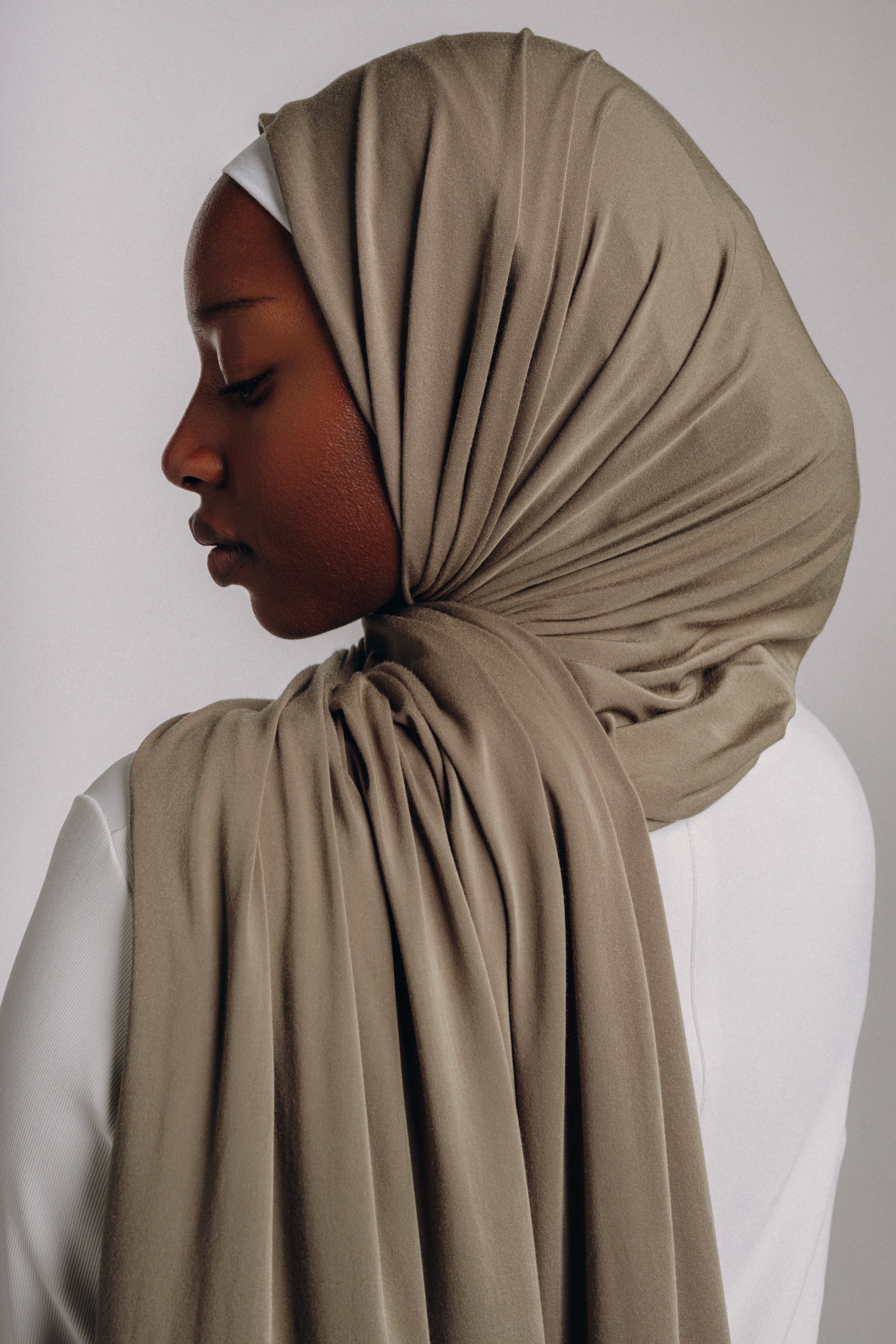 Rustic Bamboo Jersey Hijab