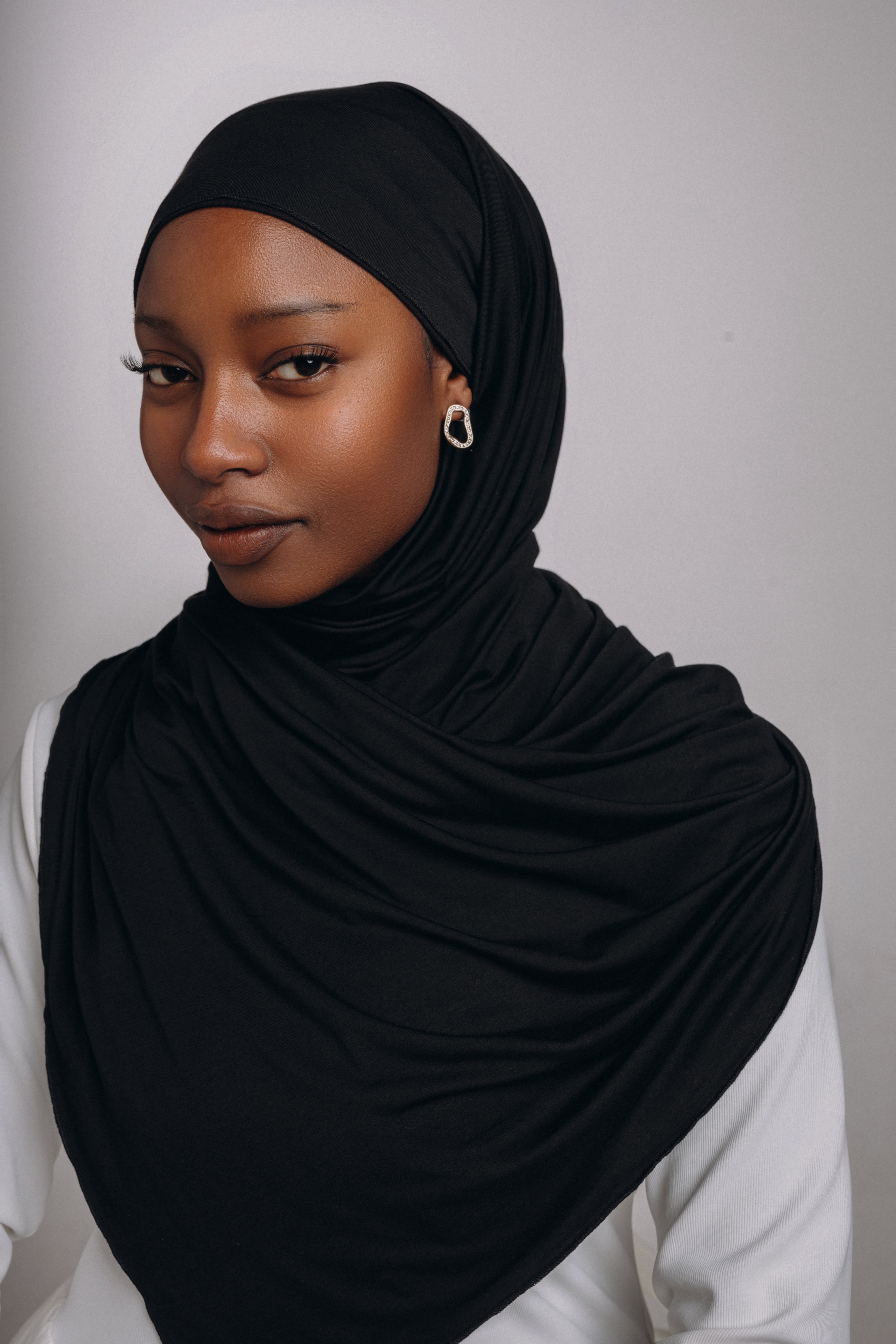 Ink Bamboo Jersey Hijab