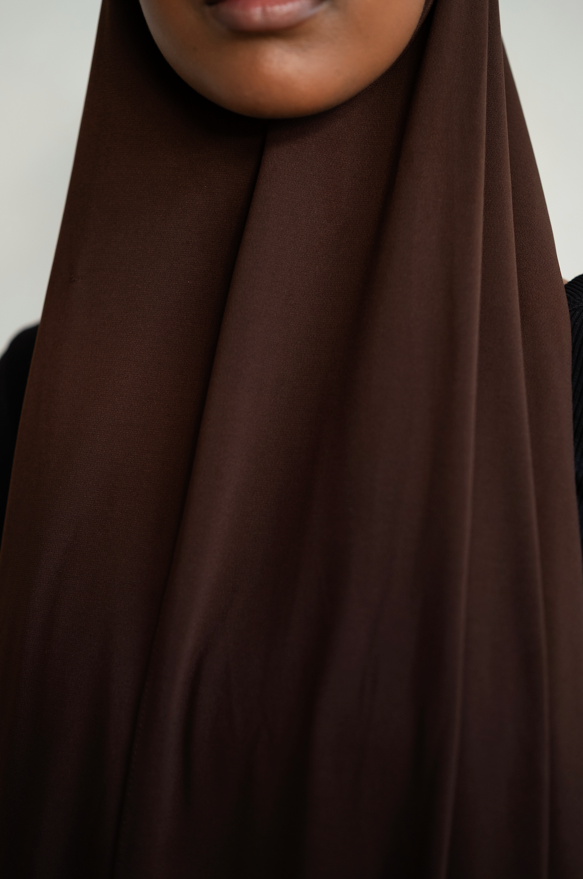 MOLTEN TRUFFLE SMOOTH FLUID JERSEY HIJAB