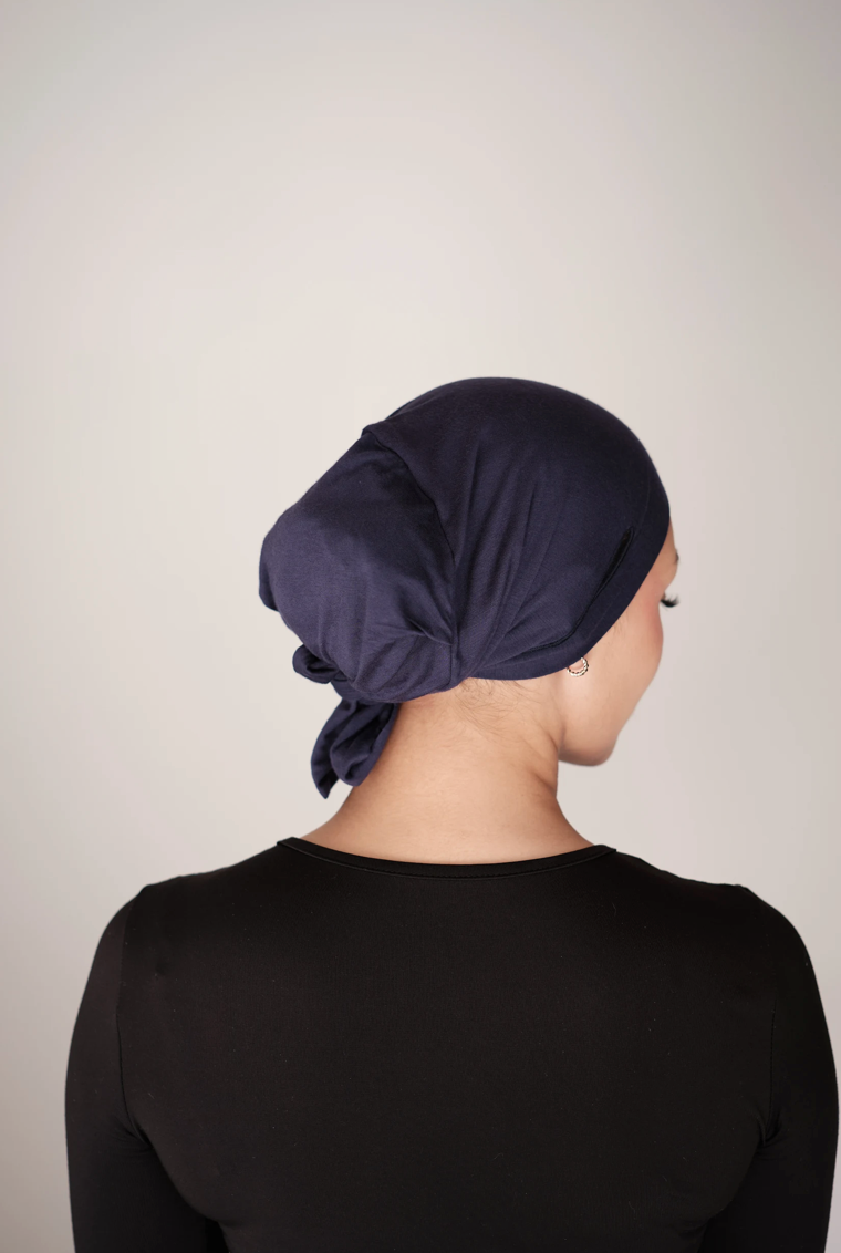 *NEW* Amara Navy Lite Premium Hijab