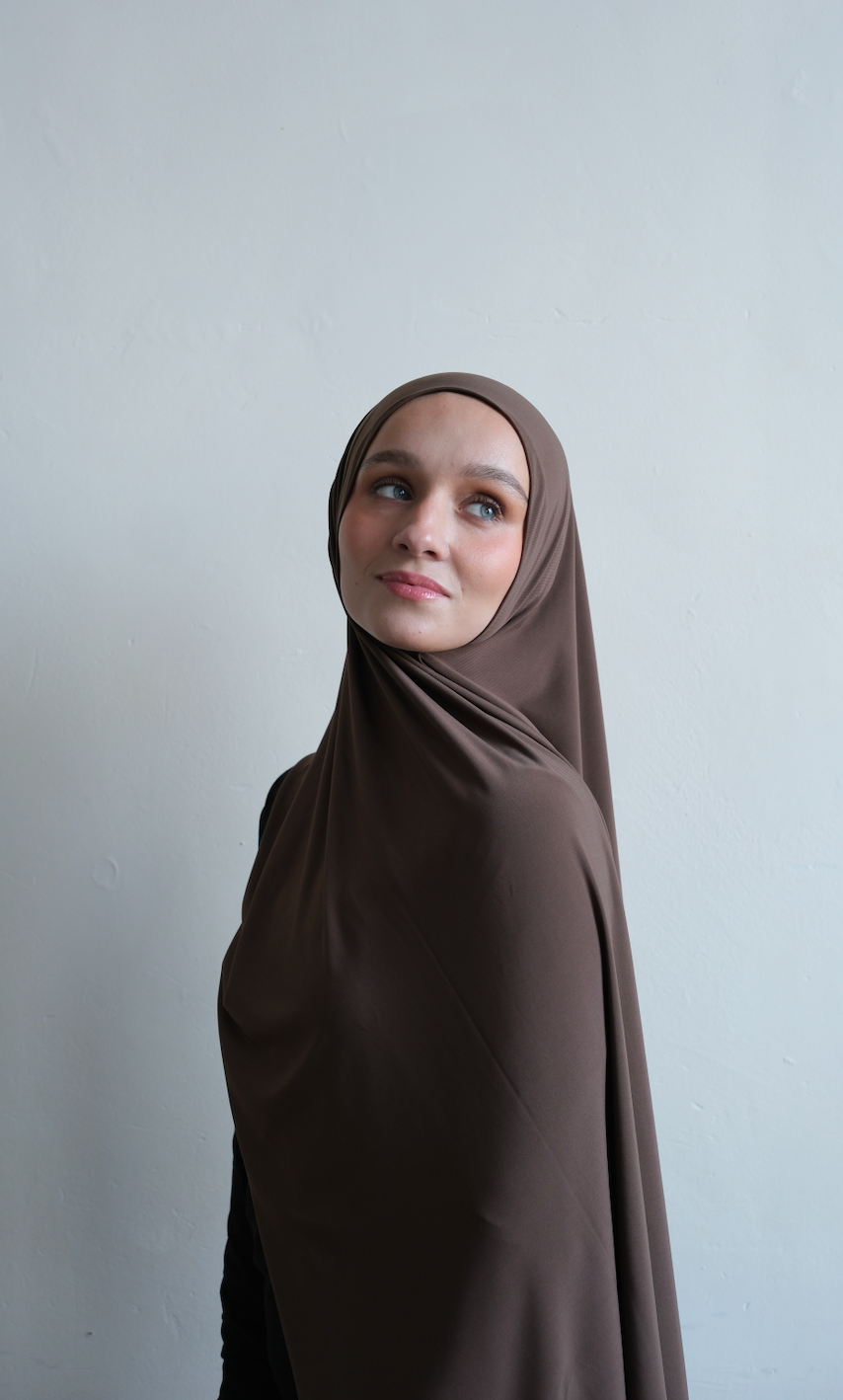 SABLE SMOOTH FLUID JERSEY HIJAB