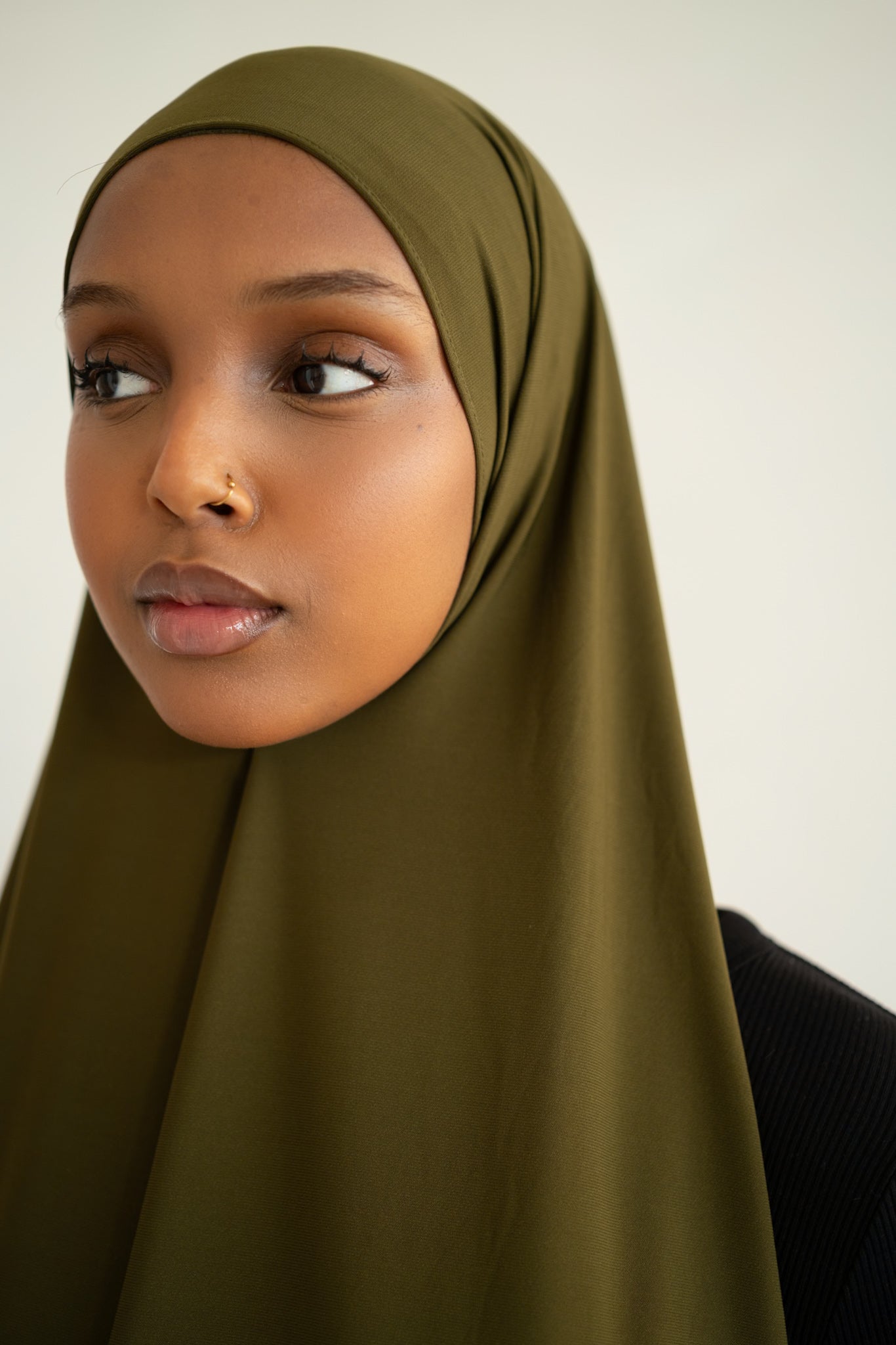 EVERGREEN VEIL SMOOTH FLUID JERSEY HIJAB