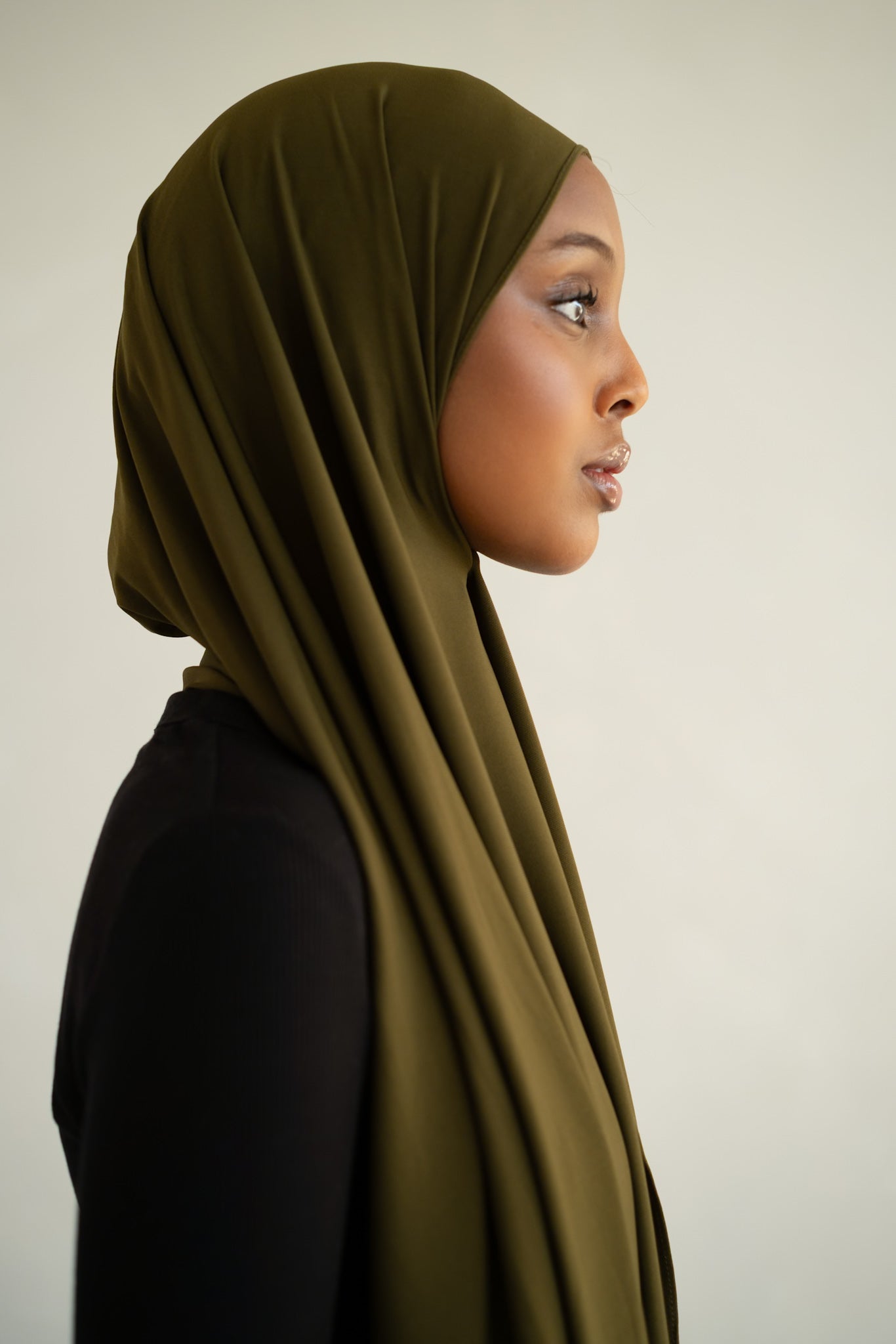 EVERGREEN VEIL SMOOTH FLUID JERSEY HIJAB