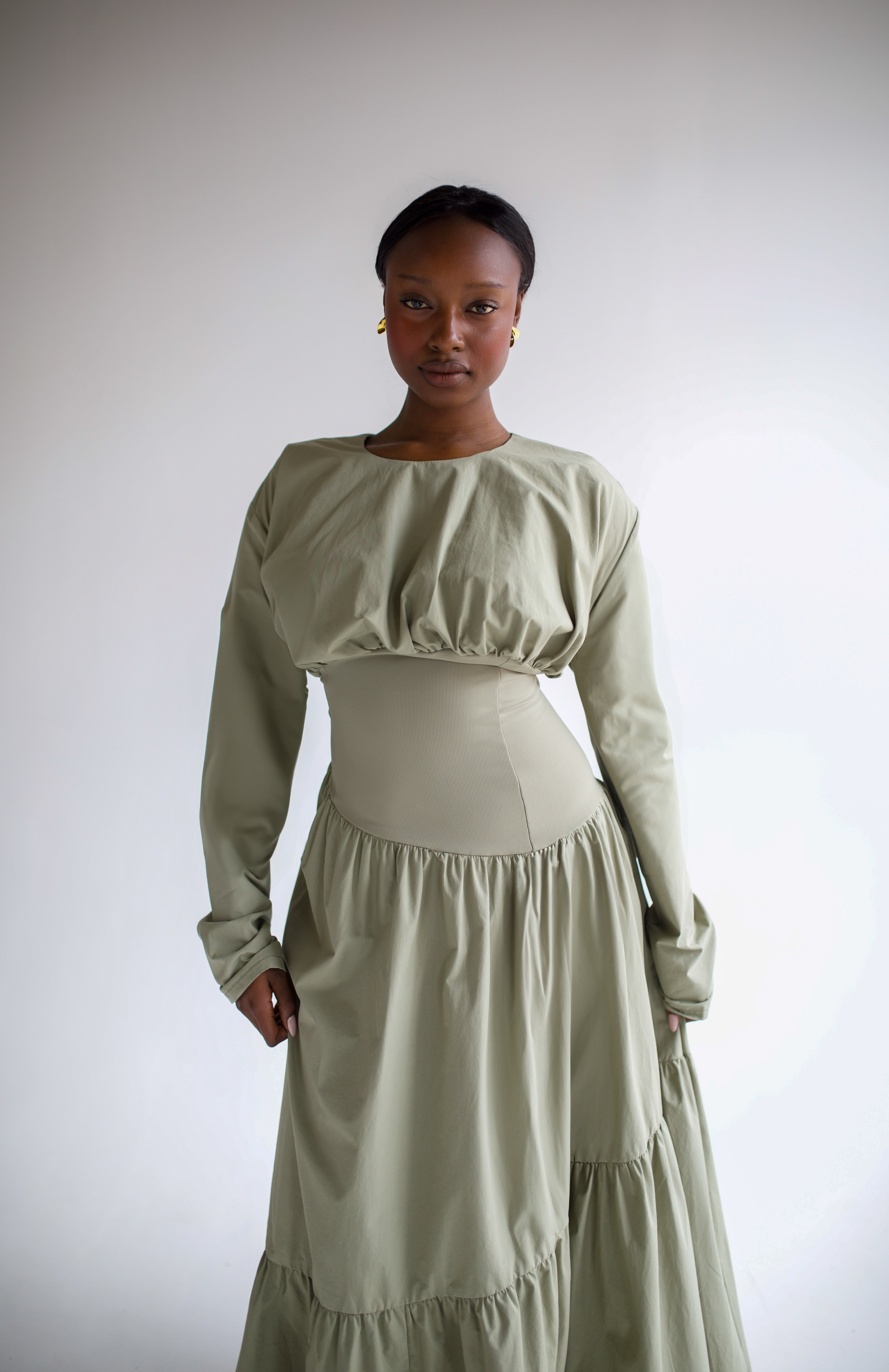 Liyana Dress - Sage