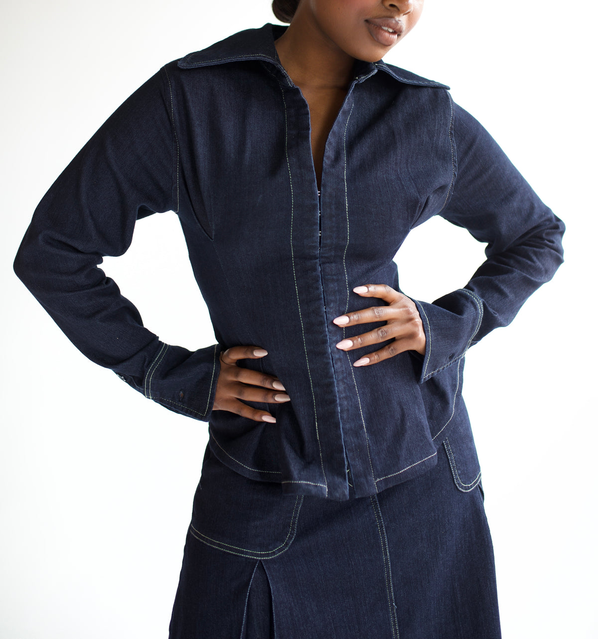 Snatch Denim Shirt