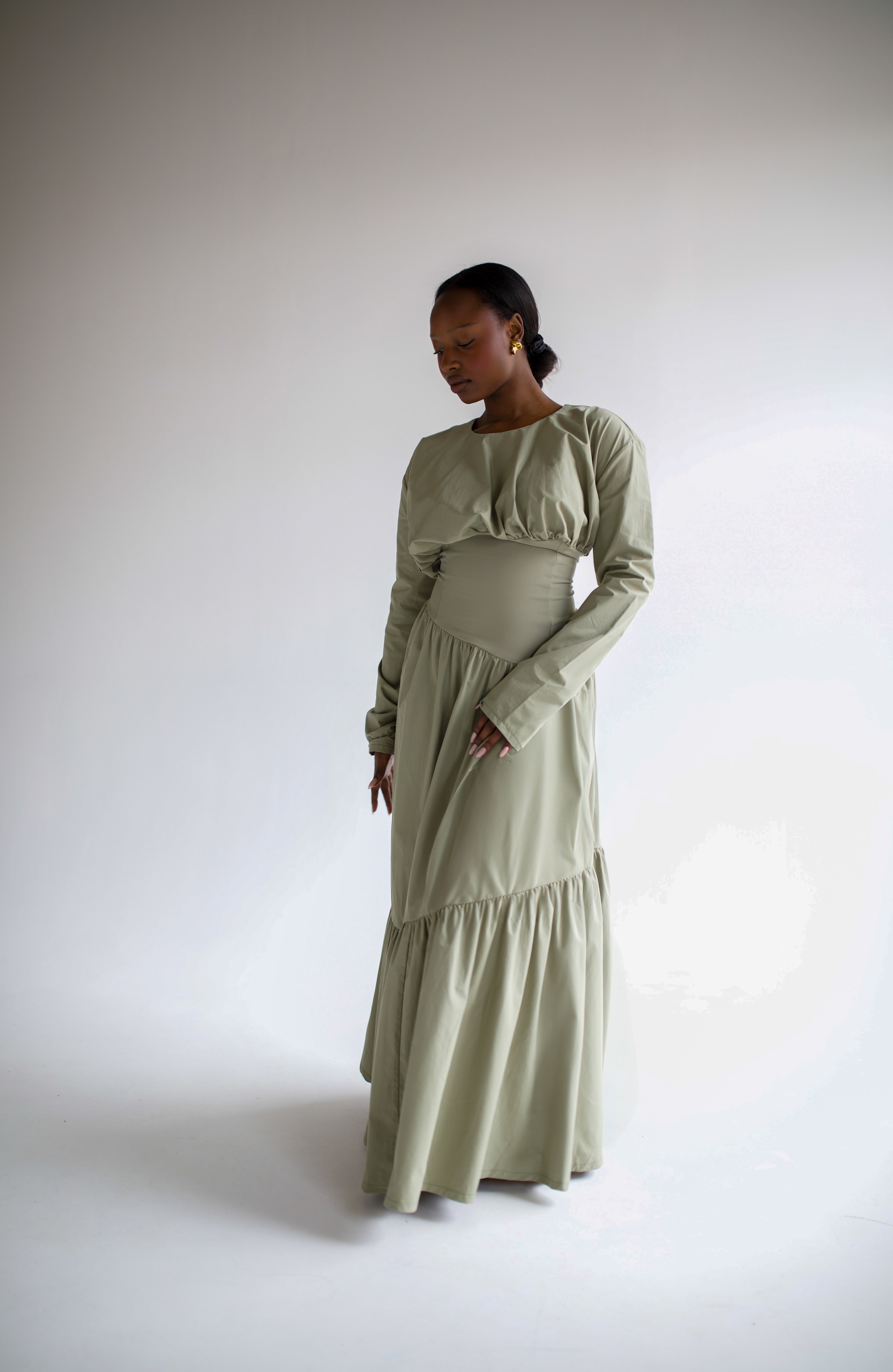 Liyana Dress - Sage