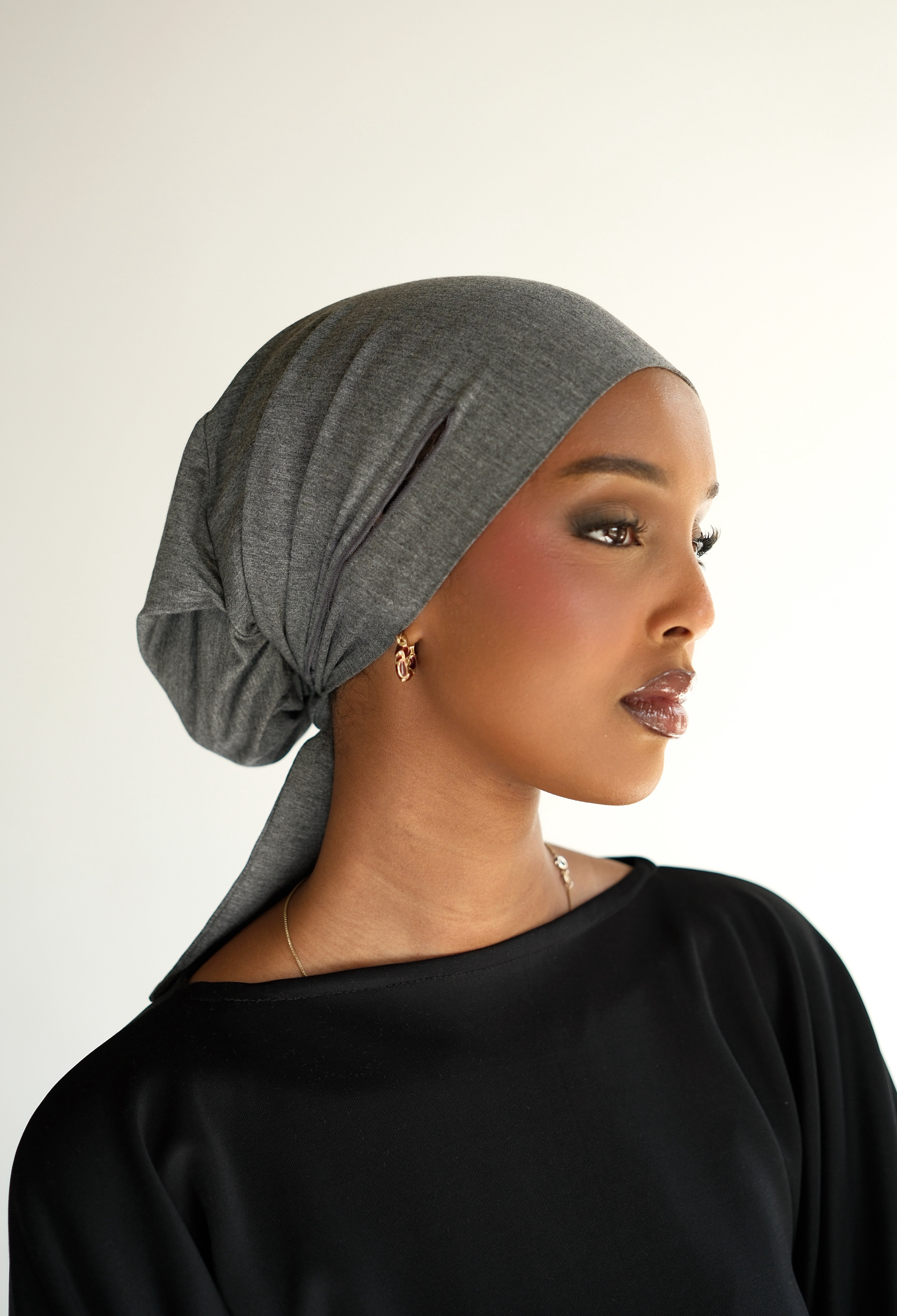 Ash Premium Bamboo Hijab Undercap