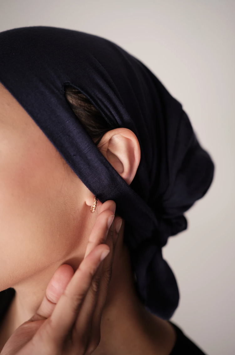 *NEW* Amara Navy Premium Hijab Undercap