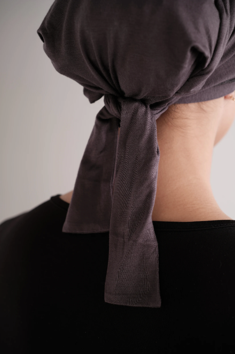 *NEW* Charcoal Lite Premium Jersey hijab Undercap
