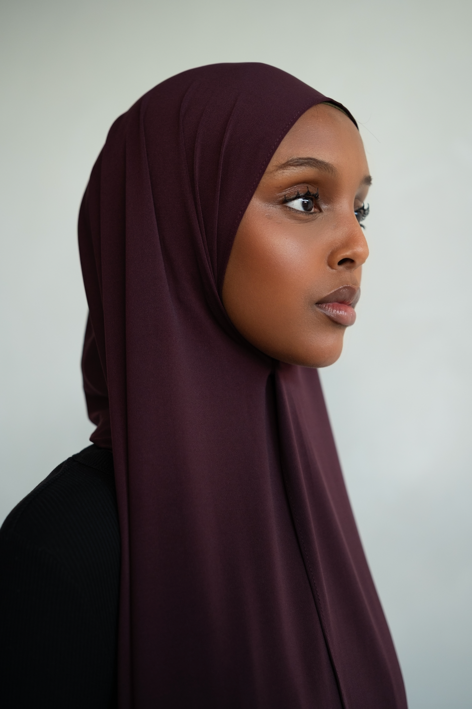 MOHAGONY VEIL SMOOTH FLUID JERSEY HIJAB