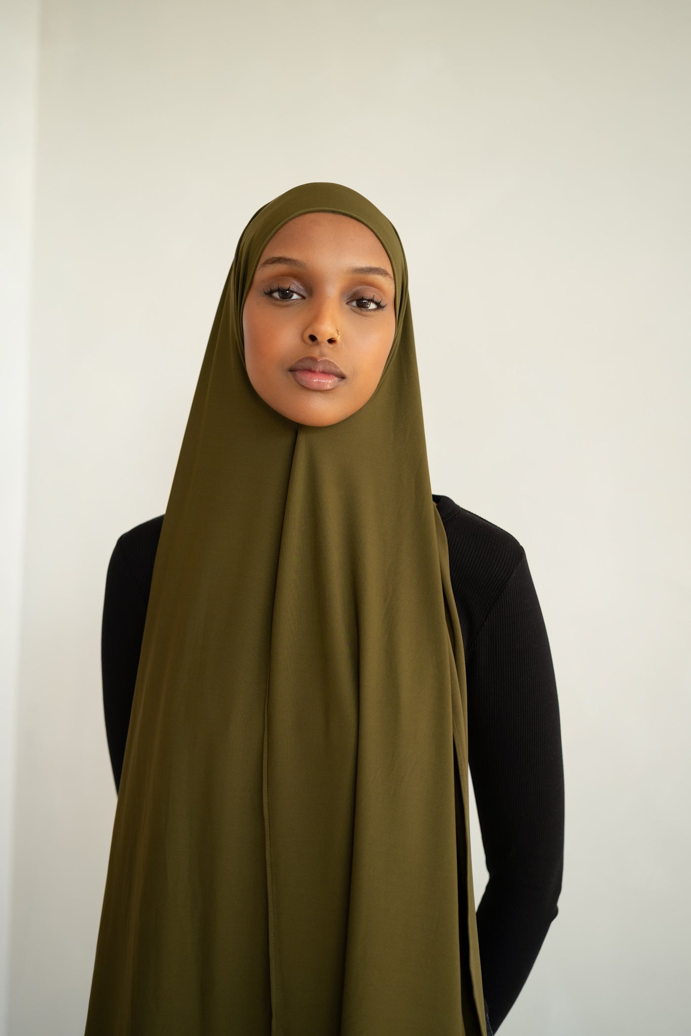 EVERGREEN VEIL SMOOTH FLUID JERSEY HIJAB